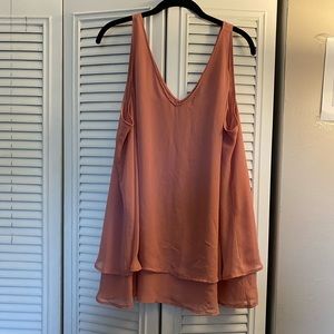 Lane Bryant Mauve Swing Tank